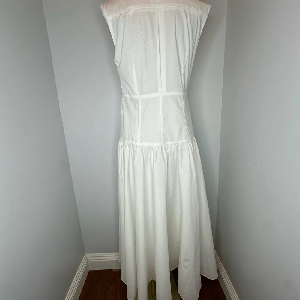 Parker Abria Sleeveless Drop Waist Cotton Sundress - Picture 6 of 14